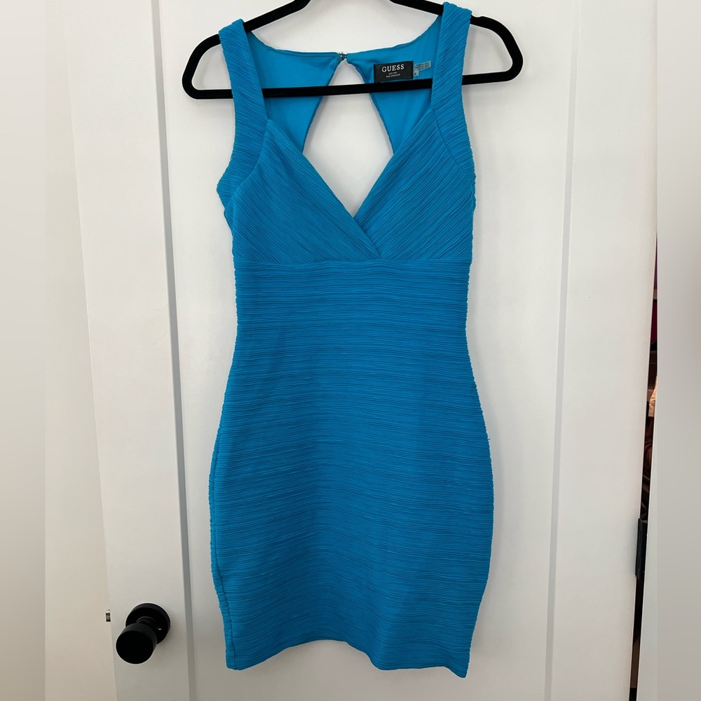 Guess Dress Aqua Turquoise